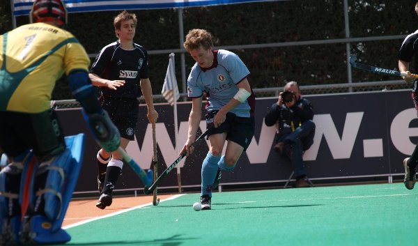 Philip Witte auf dem Weg zum 2:0. Foto: EHL